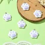 6Pcs Opaque Resin Pendants