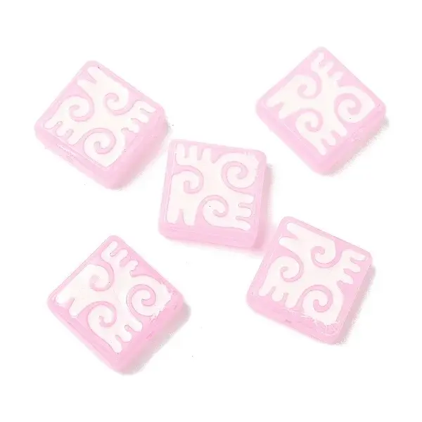 Dyed & Heated Baking Paint Glass Beads