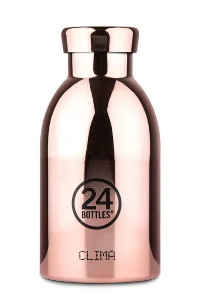 24bottles - Termo fľaša Clima Rose Gold 330ml