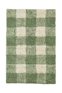 Madam Stoltz  Koberec do koupelny  Checked Tufted