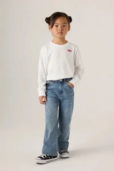 Levi's Detské rifle Levi's WIDE LEG JEANS