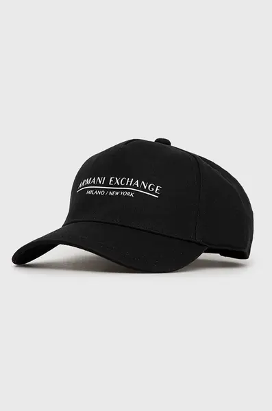 Armani Exchange Bavlněná čepice Armani Exchange