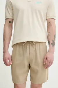 Tommy Hilfiger šortky pánske s ľanom