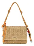Desigual Kabelka 'Half Logo Raffia'  béžová