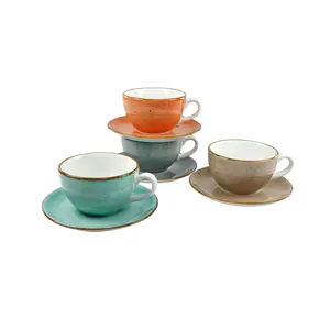 Creatable KÁVOVÁ SOUPRAVA VINTAGE NATURE 8dílné