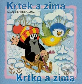 Krtek a zima/Krtko a zima (vymaľovanka)