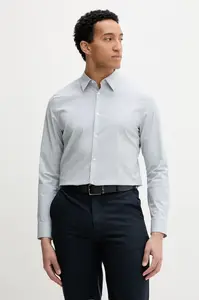 Calvin Klein košile pánská bavlněná s elastanem