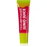 Trouble Maker Juno Juice Lipgloss lesk na pery odtieň Paris Hot Pink 10 ml