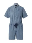 G-STAR Overal  modrá denim