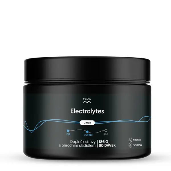 Flow Nutrition Electrolytes citron 186 g