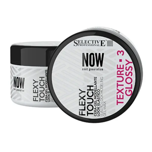 Vosk na vlasy Selective Professional Now Flexy Touch - 100 ml + dárek zdarma