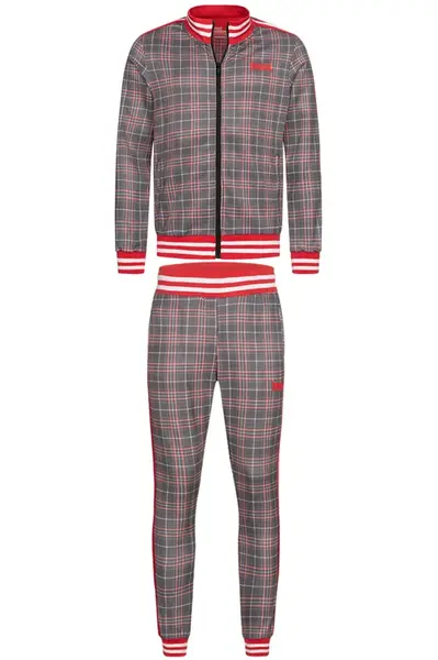 Pánska tepláková súprava Lonsdale 117343-White/Black/Red