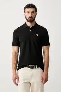 Guess polo tričko pánske s bavlnou