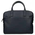 Kožená taška na notebook Katana Talin - tmavě modrá