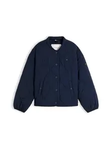 TOMMY HILFIGER Prechodná bunda 'Essential Onion Quilted'  námornícka modrá