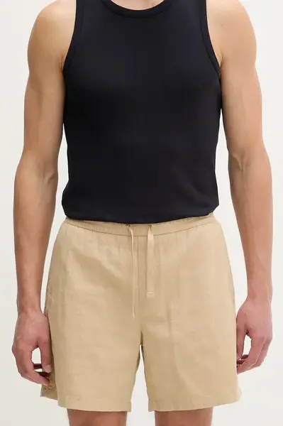 Tommy Jeans šortky pánské se lnem