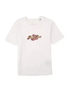 Jack & Jones Junior Tričko 'JORCassis'  béžová / hnedá / ružová / biela