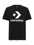 CONVERSE Tričko  čierna / biela