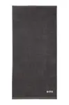 Malý bavlněný ručník BOSS EDGE Graphite 50 x 100 cm