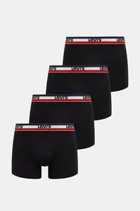 Levi's boxerky pánské bavlněné s elastanem 4-pack
