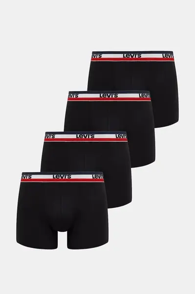 Levi's boxerky pánské bavlněné s elastanem 4-pack