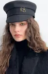 RUSLAN BAGINSKIY Vlněná čepice Ruslan Baginskiy Baker Boy Cap