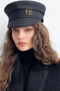 RUSLAN BAGINSKIY Vlněná čepice Ruslan Baginskiy Baker Boy Cap