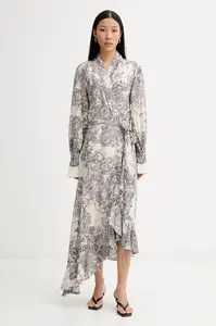 Blugirl Blumarine asymetrické šaty s viskózou