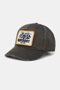 Bavlněná baseballová čepice Superdry