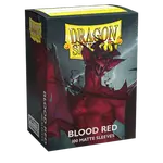 Obaly na karty Dragon Shield Standard Sleeves - Matte Blood Red - 100 ks