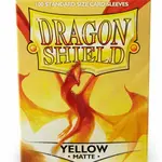 Obaly na karty Dragon Shield Protector - Matte Yellow - 100 ks