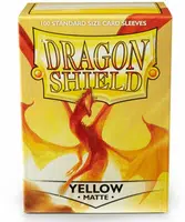 Obaly na karty Dragon Shield Protector - Matte Yellow - 100 ks