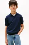 Dětská bavlněná polokošile Tommy Hilfiger