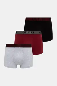 Guess boxerky pánské bavlněné s elastanem JOE 3-pack