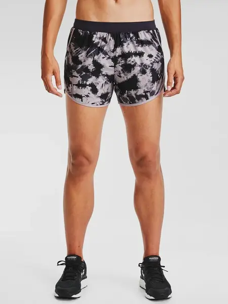 Under Armour Kraťasy W UA Fly By 2.0 Printed Short-PPL - Dámské