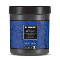 Neutralizační maska pro tmavé vlasy Black Platinum No Orange - 1000 ml (102022) + dárek zdarma