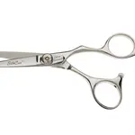 Kadeřnické nůžky Olivia Garden SilkCut Shear 5,0" - stříbrné (5.0) + dárek zdarma