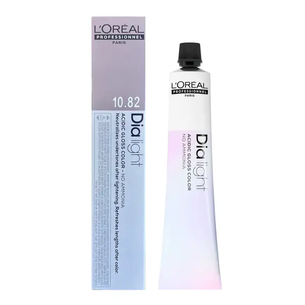 Přeliv na vlasy Loréal Dialight 50 ml - Pearls 10.82 blond velmi velmi světlý mokka duhový milkshake - L’Oréal Professionnel + dárek zdarma