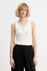Calvin Klein  top dámský bavlněný s elastanem