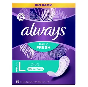 ALWAYS Intimky Daily Fresh Long 52 kusů
