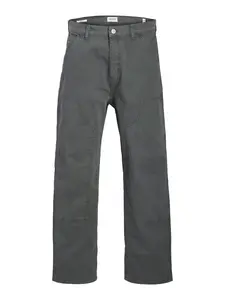 JACK & JONES Nohavice 'JPSTALEX'  grafitová