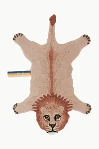 Doing Goods Vlněný kobereček Doing Goods Pinky Lion Rug