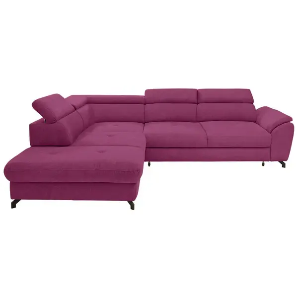 Stylife ROHOVÁ SEDAČKA, textil, magenta
