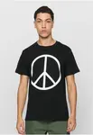 Černé tričko Peace