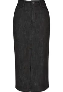 Urban Classics Sukňa  čierny denim
