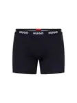 HUGO Boxerky  čierna / biela