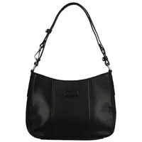 Dámská kožená kabelka přes rameno černá - Katana Lavana