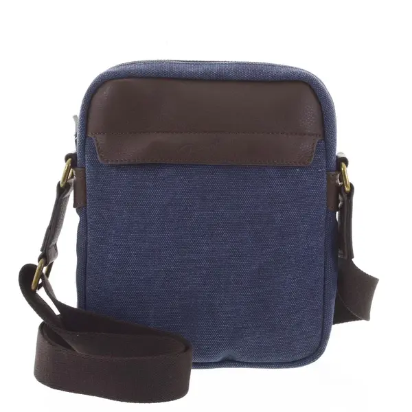 Stylová pánská taška na doklady modrá - Gerard Henon Vidal