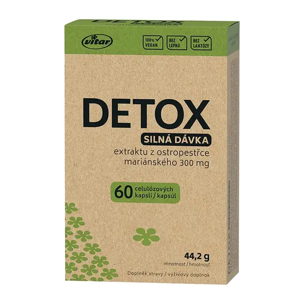 VITAR Origin Detox 60 kapslí