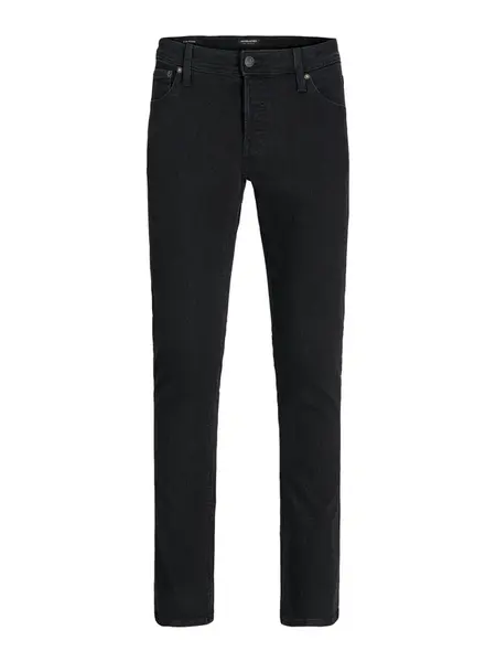 Jack & Jones Plus Džínsy 'JJIGlenn'  čierny denim